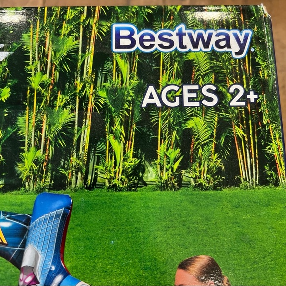 Bestway Spider-Man Marvel Kids Water Play Center Aquapark Water Slide new - Picture 5 of 8